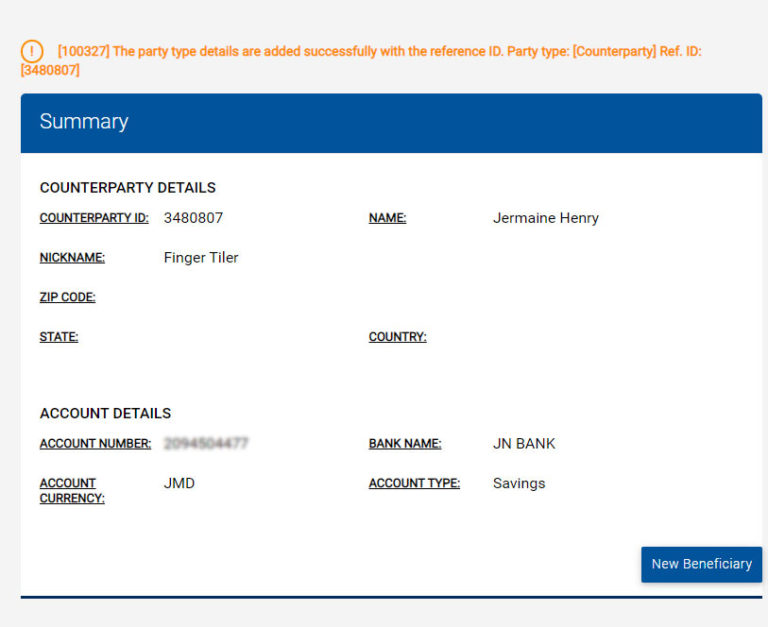 How To Add A Beneficiary Or Other Banks To Your Ncb Online Account