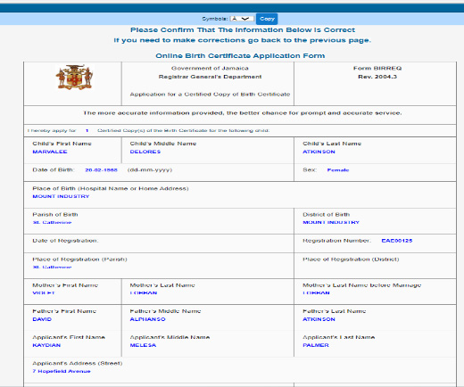 How to apply for a Jamaican birth certificate online How to Jamaica