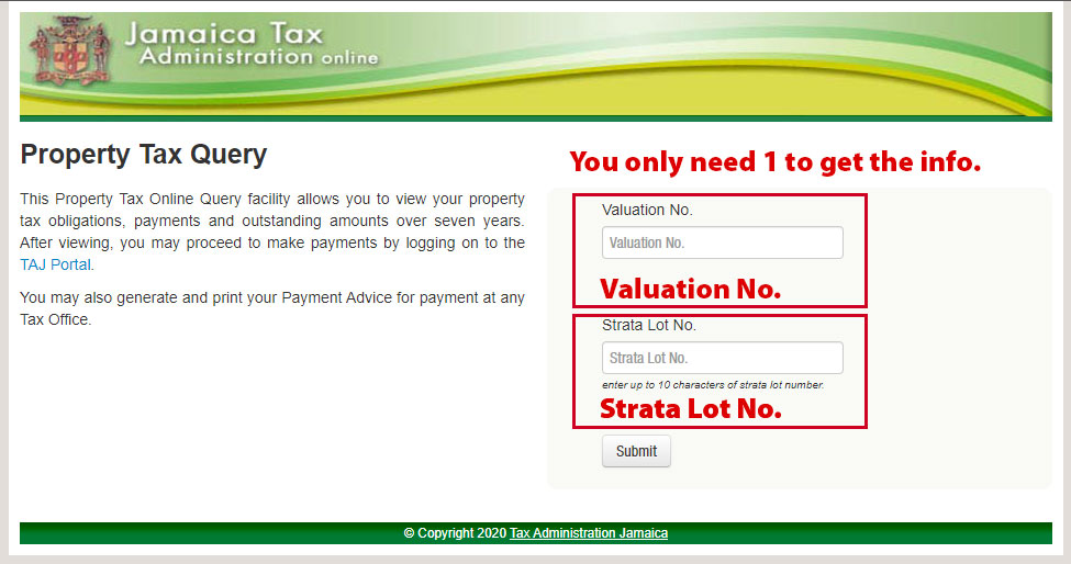 How To Check My Property Tax Online Jamaica