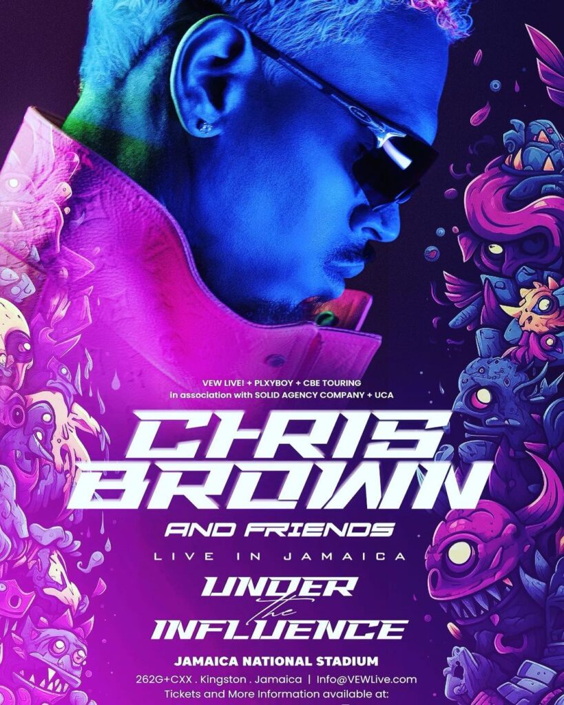 Chris Brown & Friends Live! at BZR Weekend Jamaica 2023