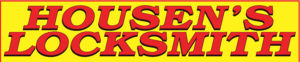 Housen's Locksmith logo