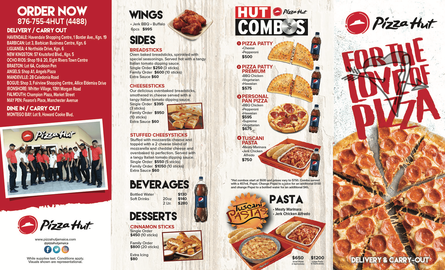 4 rivers menu with prices