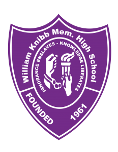 William Knibb Memorial High School logo
