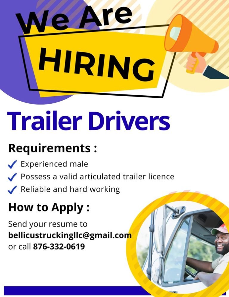 Transport Job Vacancy Trailer Drivers