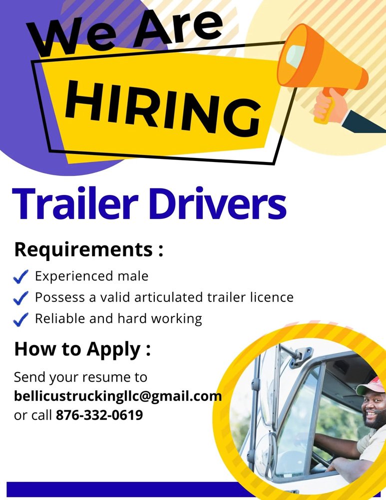 Transport Job Vacancy Trailer Drivers