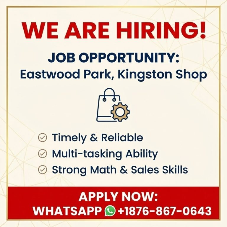 We’re Hiring Sales & Customer Service Staff – Eastwood Park