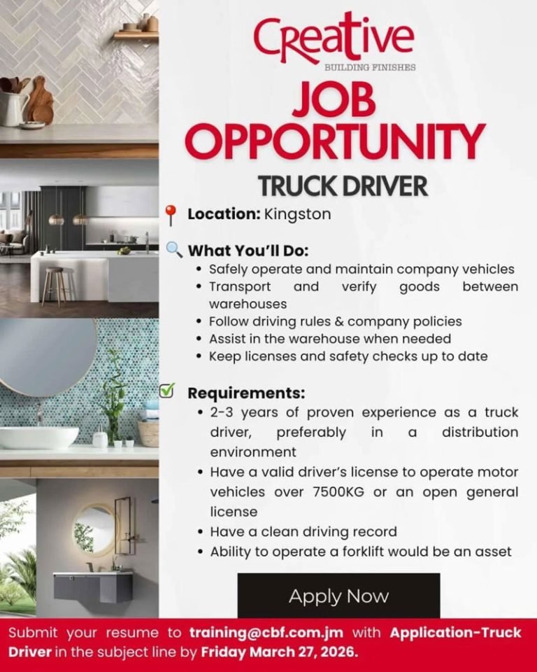 Lead Our Portmore Team! Seeking an Experienced Store Supervisor at Ping's Fabrics