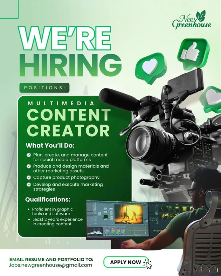 Multimedia Content Creator Job Opportunity – Apply Now