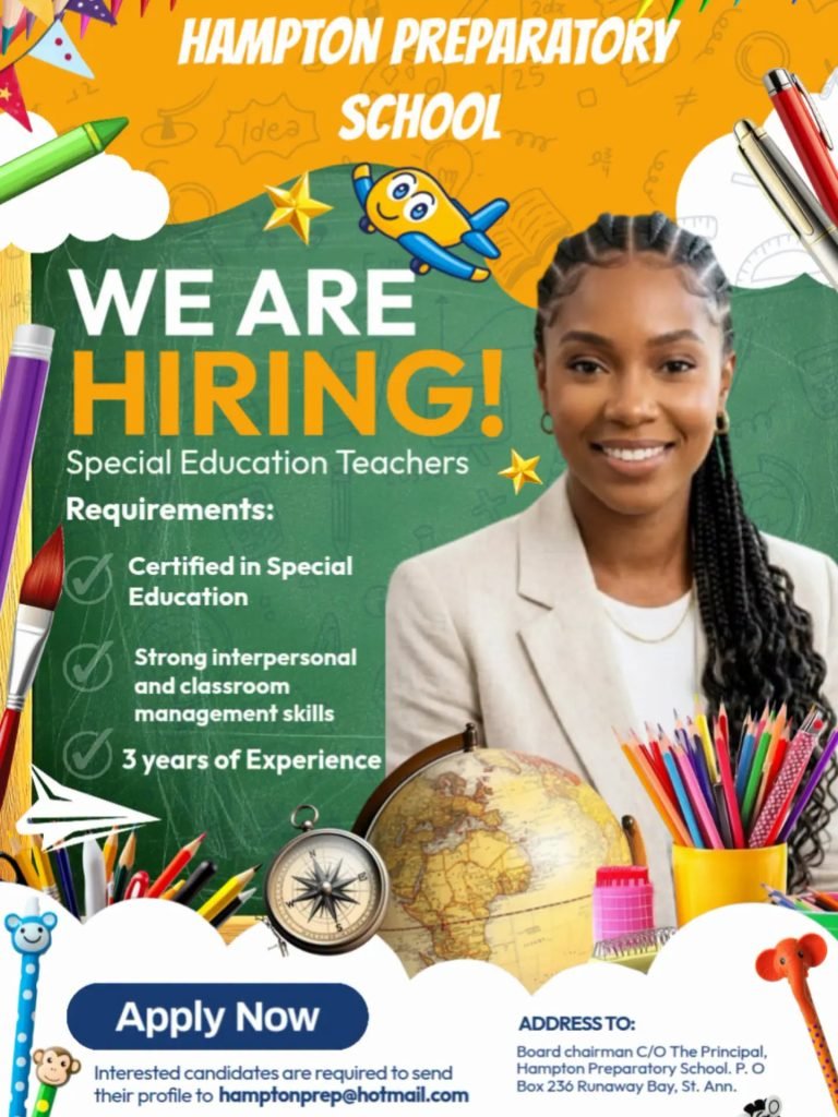 Job advertisement: Hampton Preparatory School Is Hiring Special Education Teachers