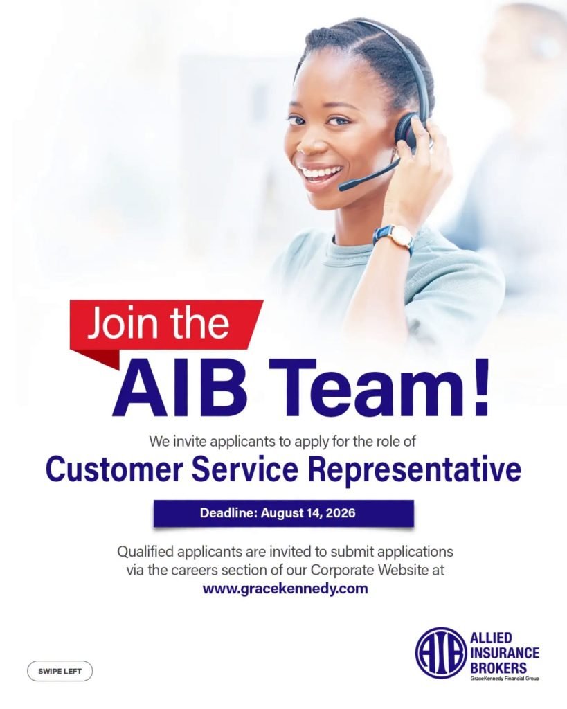 Job advertisement: Customer Service Representative Needed – Allied Insurance Brokers