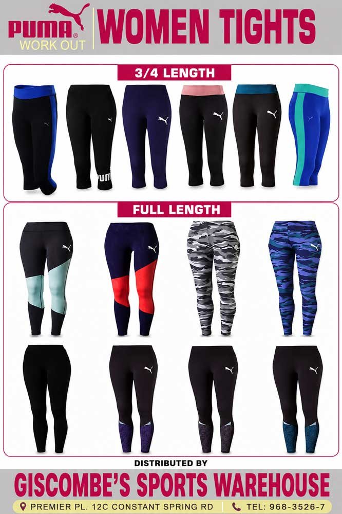 PUMA WORK OUT  WOMEN TIGHTS