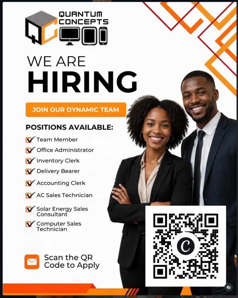 Job advertisement: Quantum Concepts Is Hiring – Multiple Job Vacancies Available