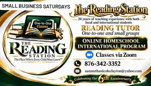 Job advertisement: The Reading Station Jamaica – Online Reading Tutoring and Homeschool Programmes