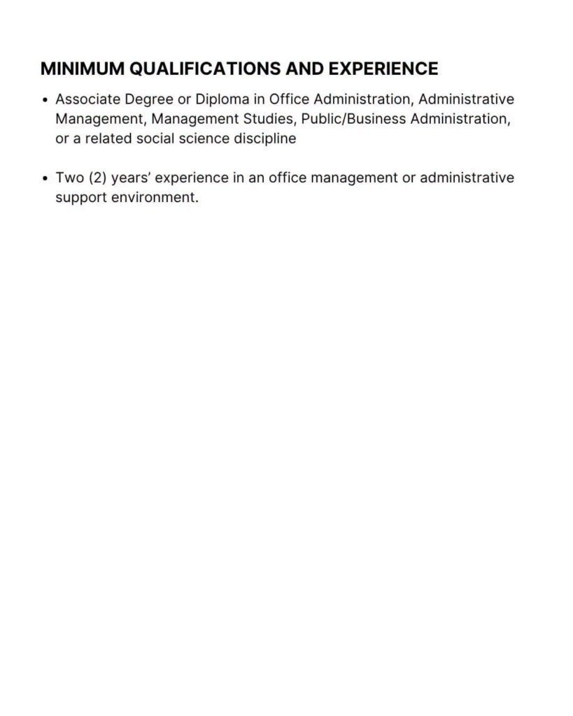 Additional job image 7: Houses of Parliament Jamaica – 3 Job Vacancies