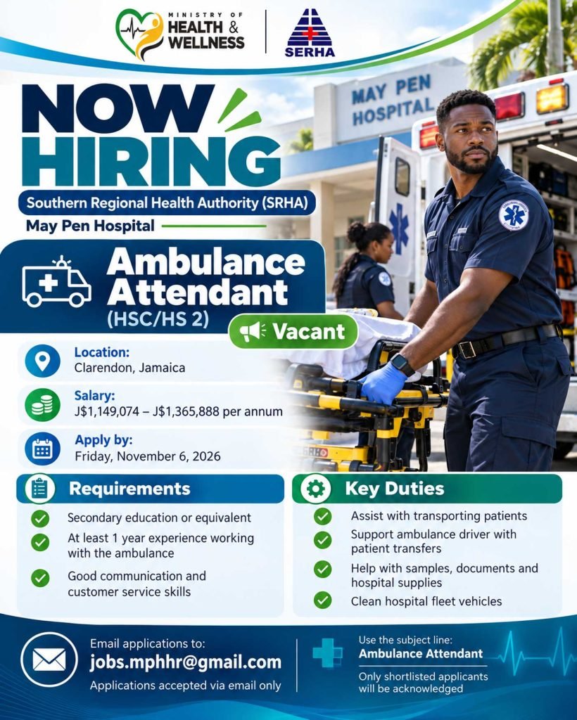 Ambulance-Attendant-Recruitment-Poster
