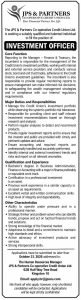 Job advertisement: JPS Credit Union Hiring Investment Officer in Jamaica