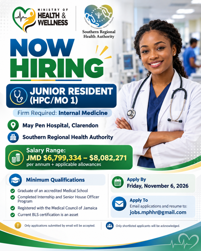 Now Hiring_ Junior Resident Doctor