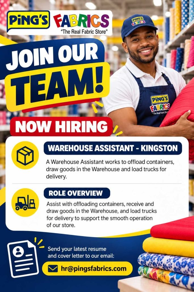Warehouse Assistant Job Kingston